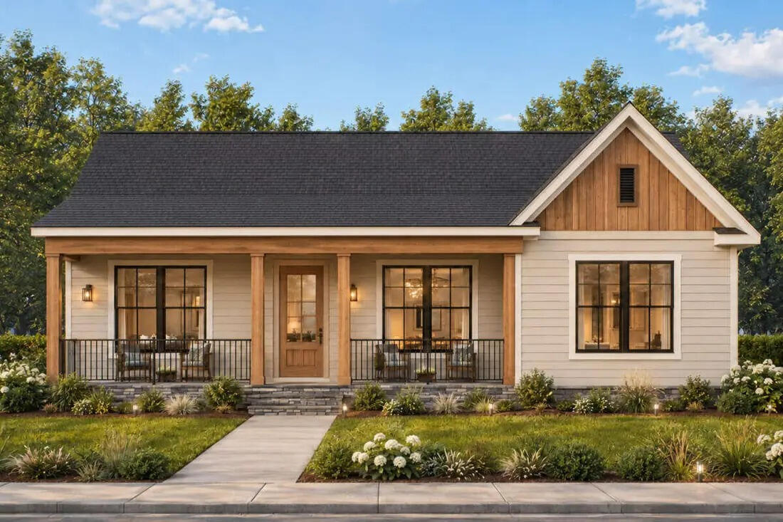 3 bed floor plan