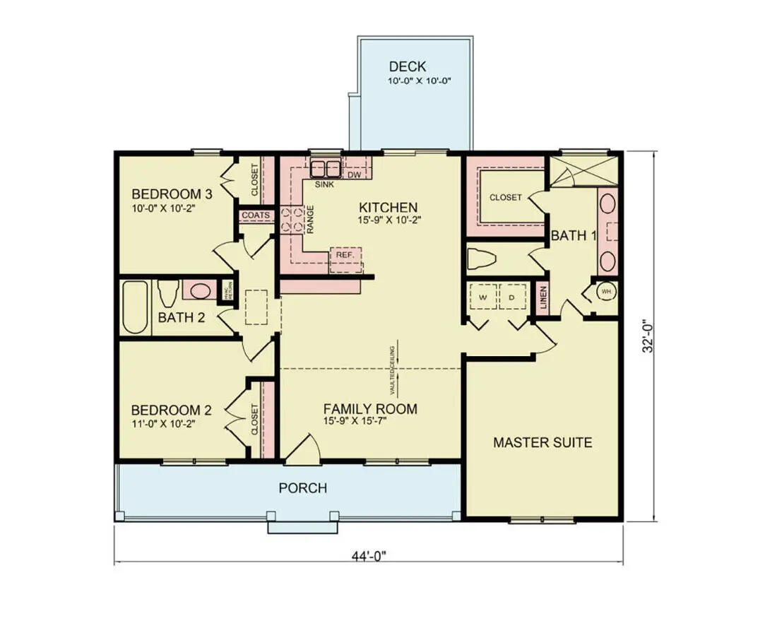 3 bed exterior